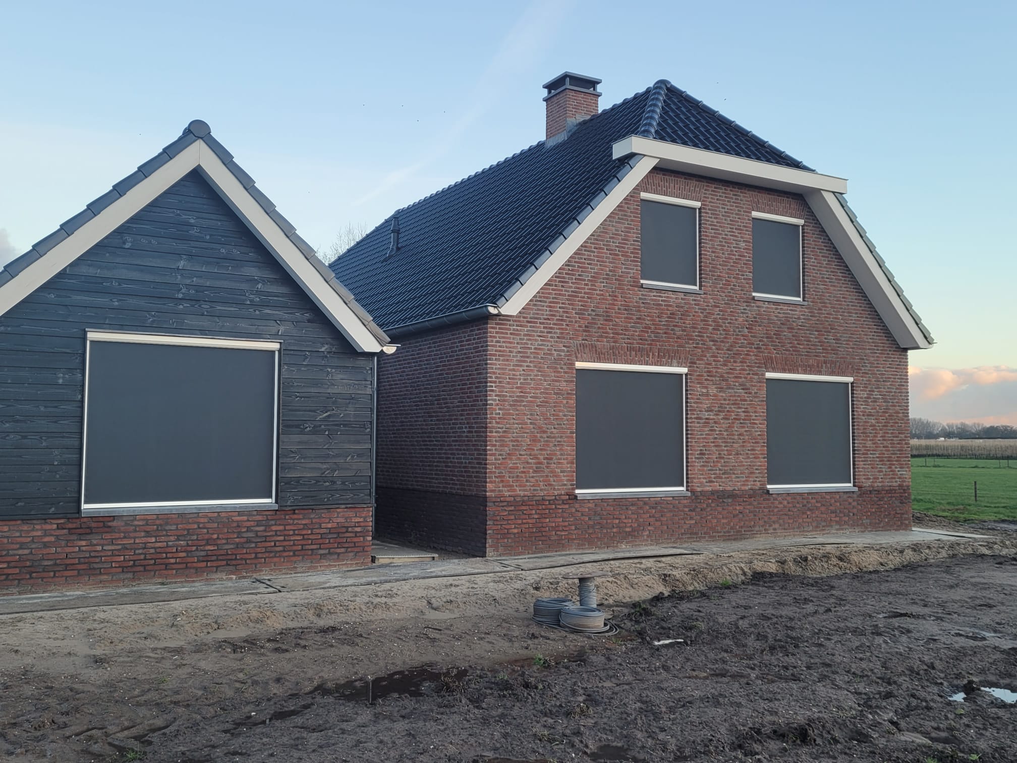 Windvaste screens Ede Nieuwbouw