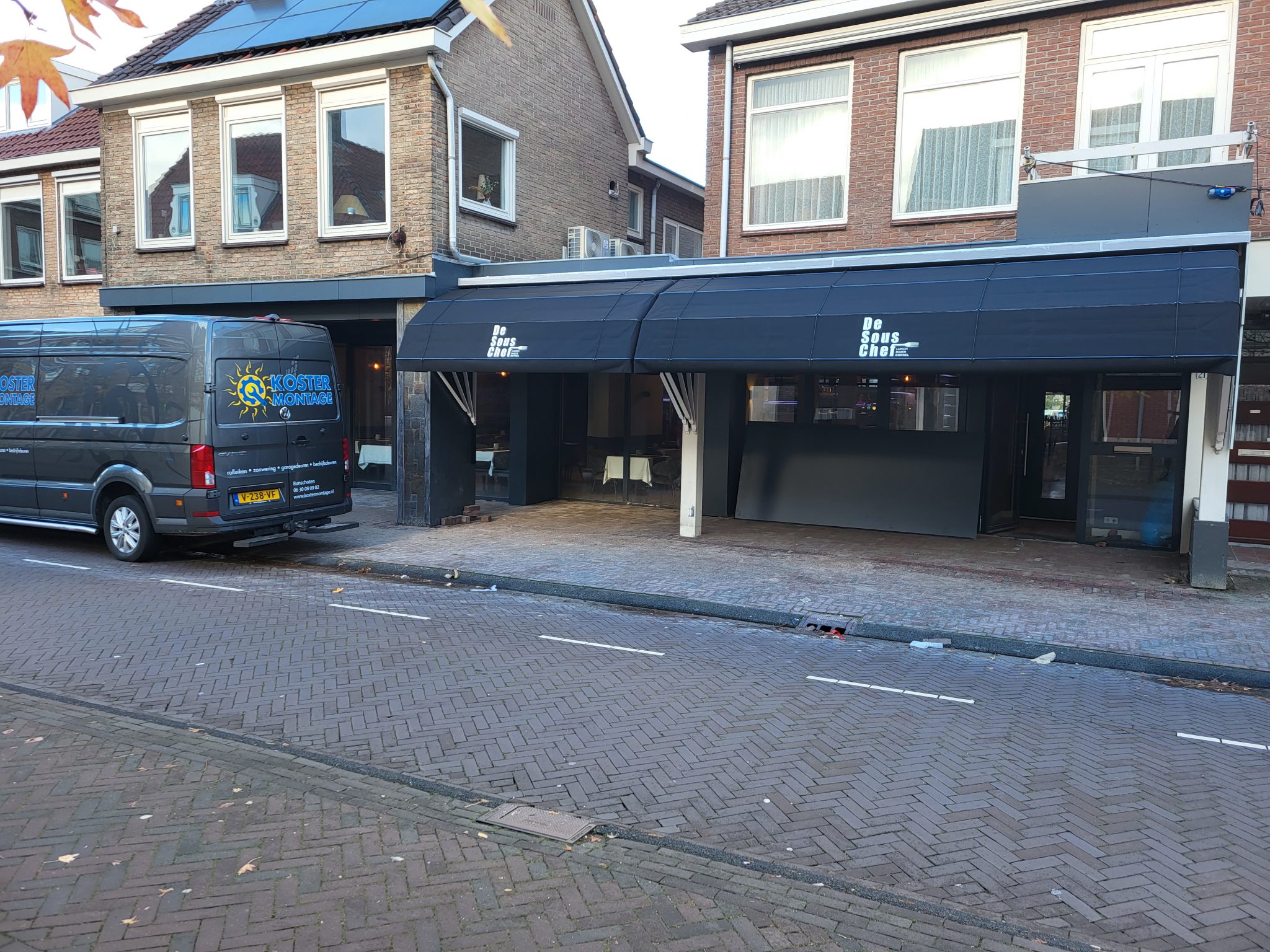 Markiezen met logo en bedrukking